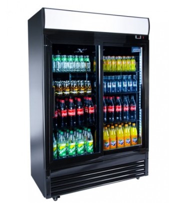 Réfrigérateur armoire à boisson 880 litres 2 portes vitrée