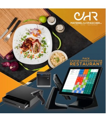 PROMO : Pack Caisse Tactile Restaurant Fast Food pas cher Nino Aures